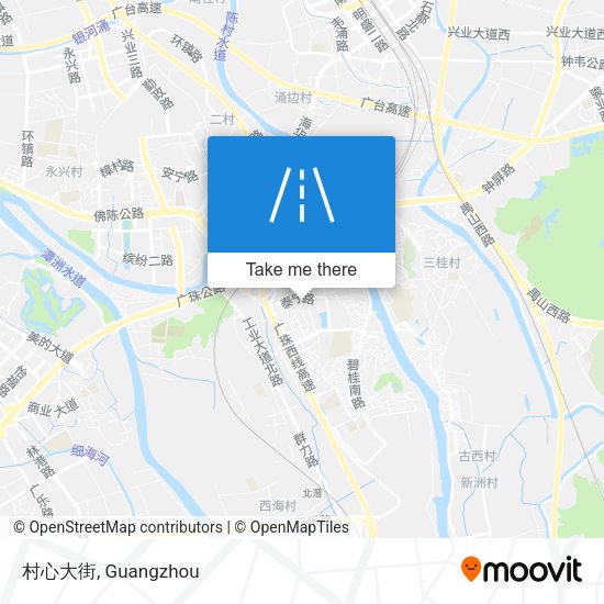 村心大街 map