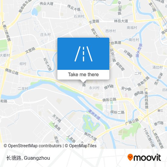 长塘路 map