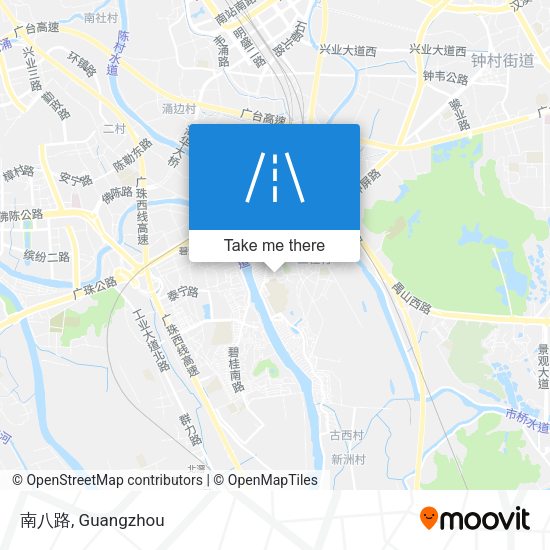 南八路 map