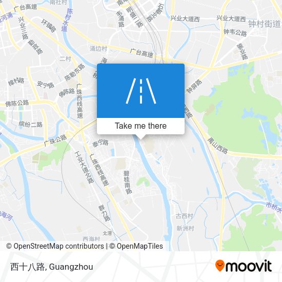 西十八路 map