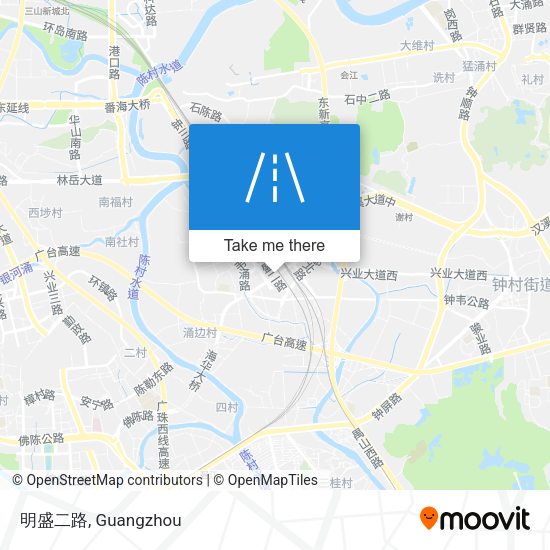 明盛二路 map