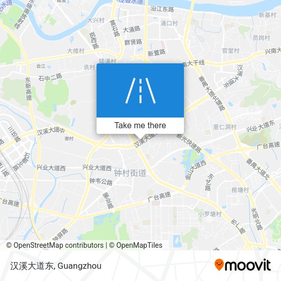 汉溪大道东 map