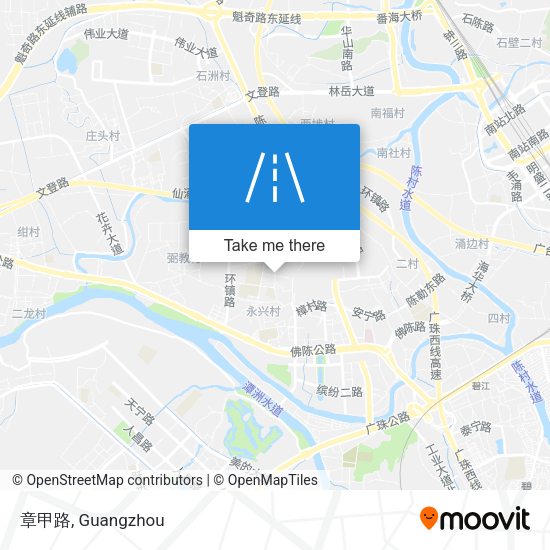章甲路 map
