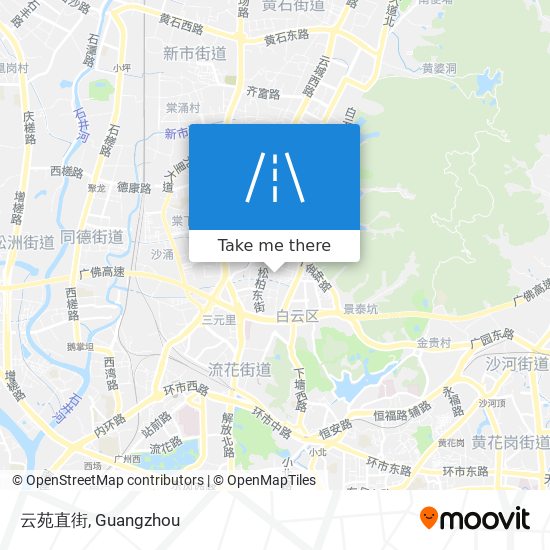 云苑直街 map