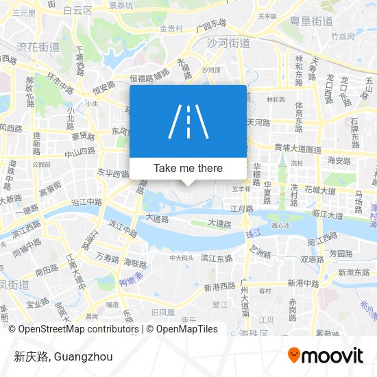 新庆路 map