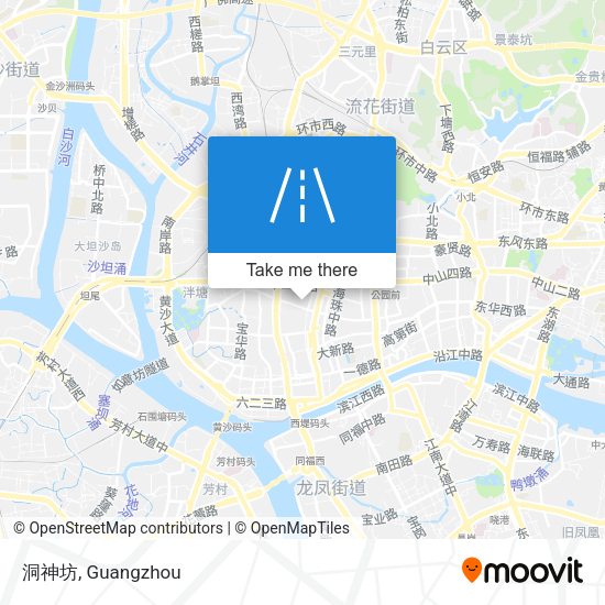 洞神坊 map