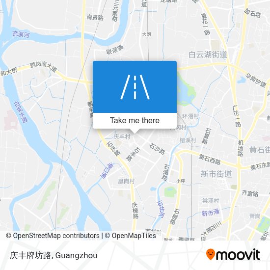 庆丰牌坊路 map