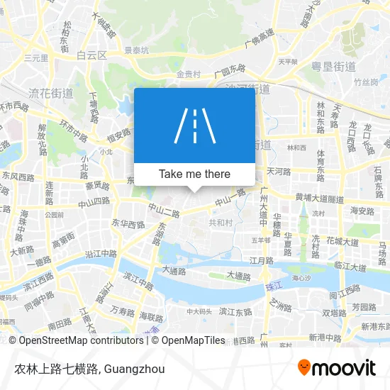 农林上路七横路 map