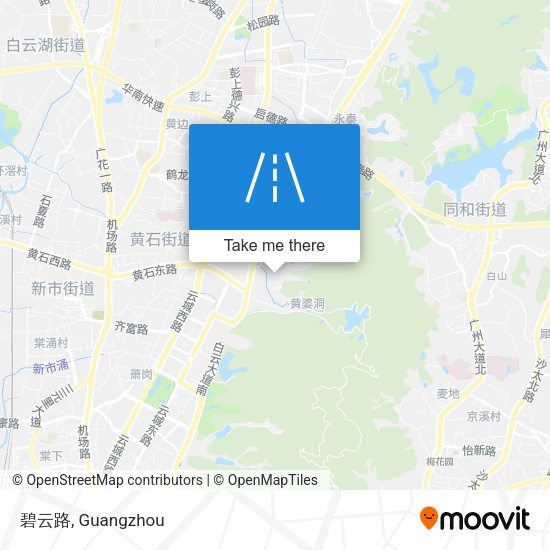 碧云路 map