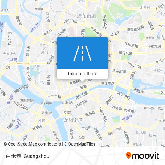 白米巷 map