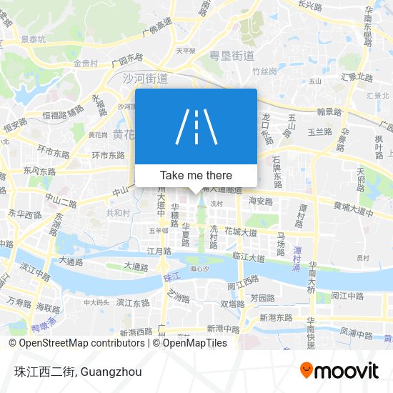珠江西二街 map