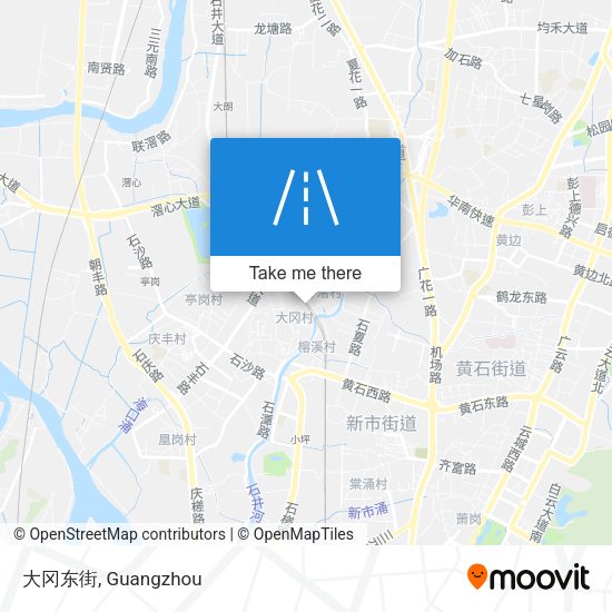 大冈东街 map