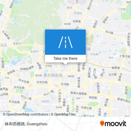 林和西横路 map