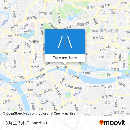 东堤三马路 map