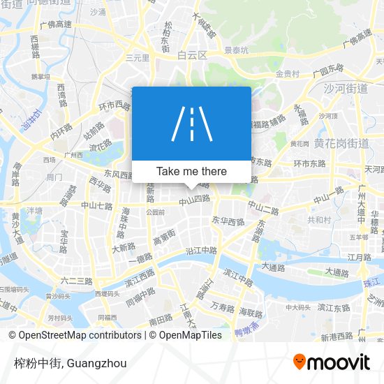 榨粉中街 map