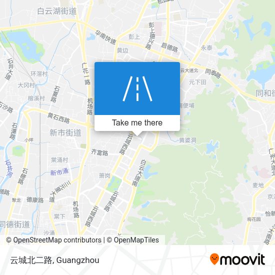 云城北二路 map