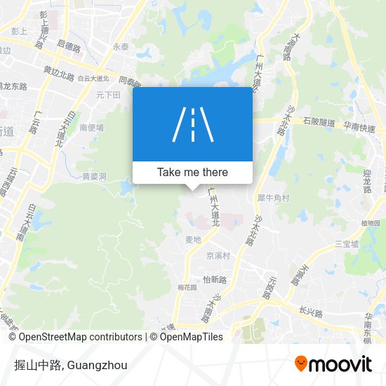 握山中路 map