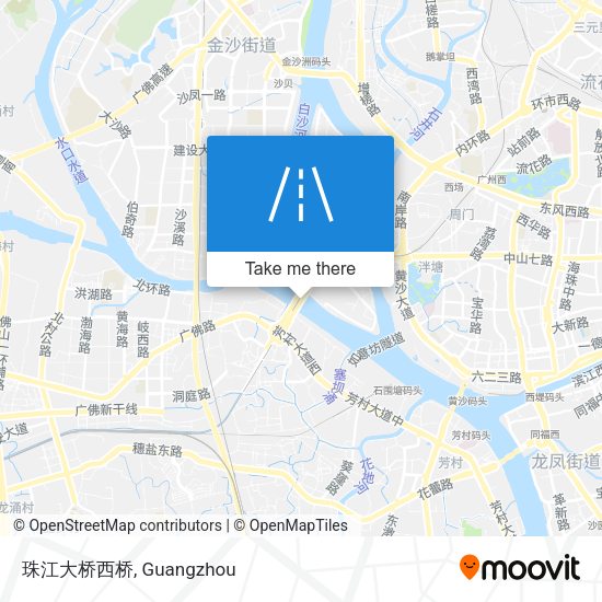 珠江大桥西桥 map