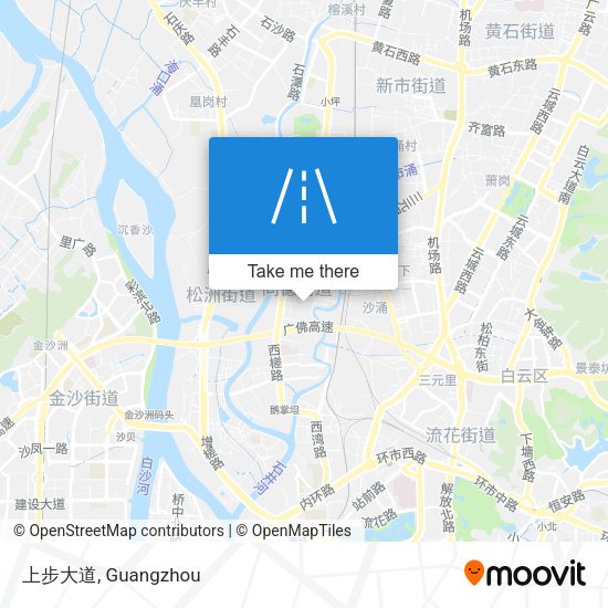 上步大道 map