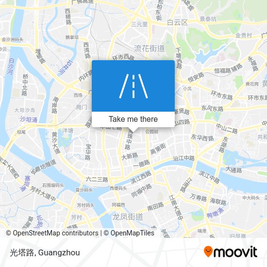 光塔路 map