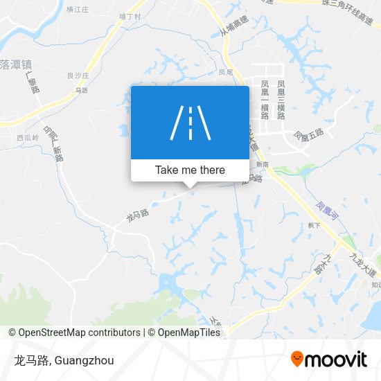 龙马路 map