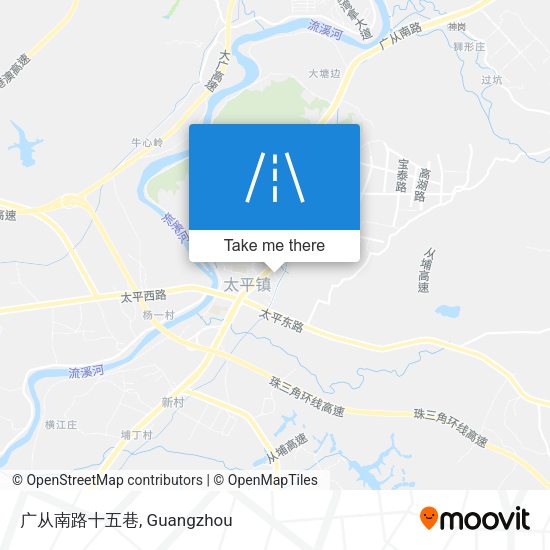 广从南路十五巷 map