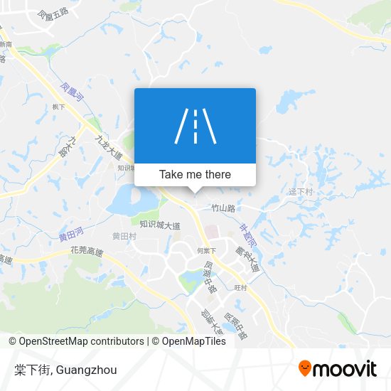 棠下街 map