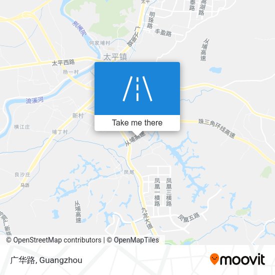 广华路 map