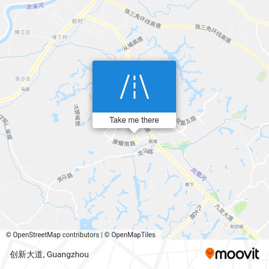 创新大道 map