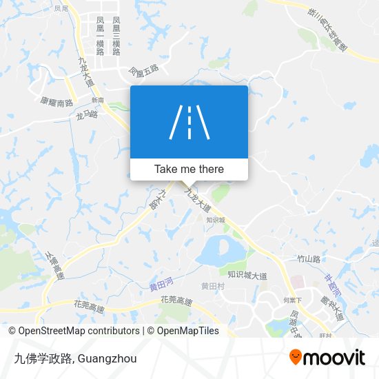 九佛学政路 map
