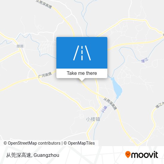 从莞深高速 map