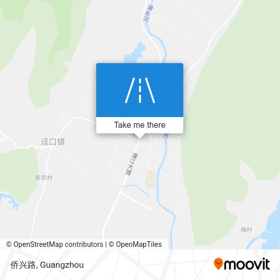 侨兴路 map