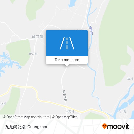 九龙岗公路 map