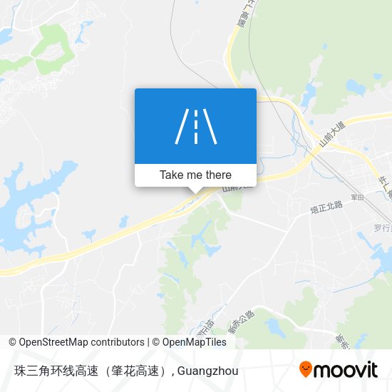 珠三角环线高速（肇花高速） map
