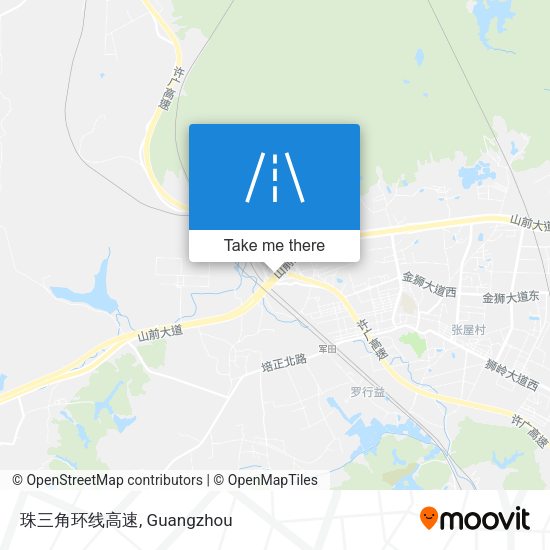珠三角环线高速 map