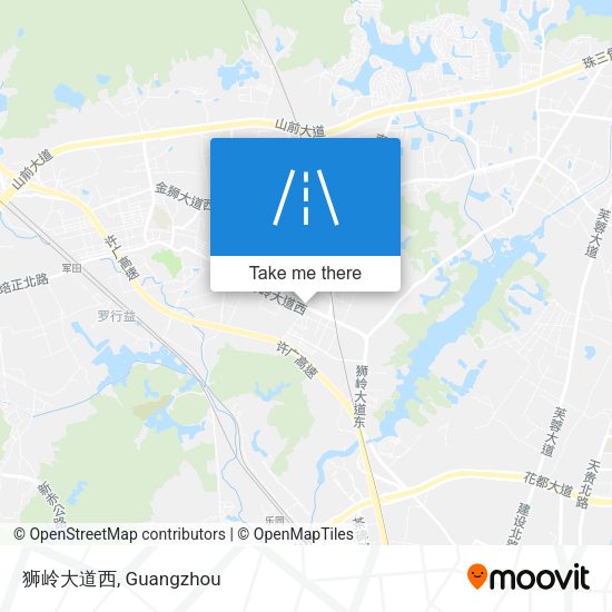 狮岭大道西 map