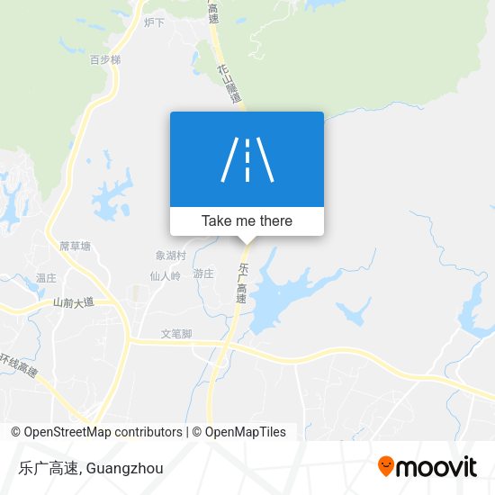乐广高速 map