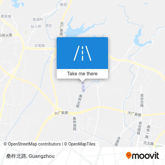 桑梓北路 map