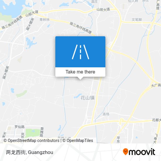 两龙西街 map