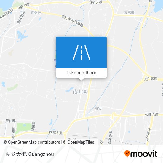 两龙大街 map