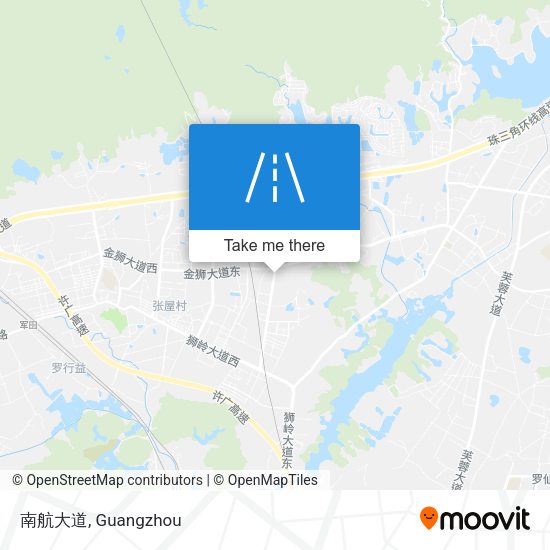 南航大道 map