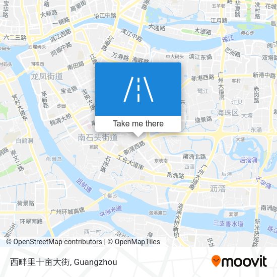 西畔里十亩大街 map