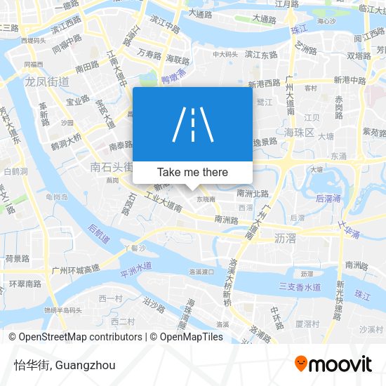 怡华街 map