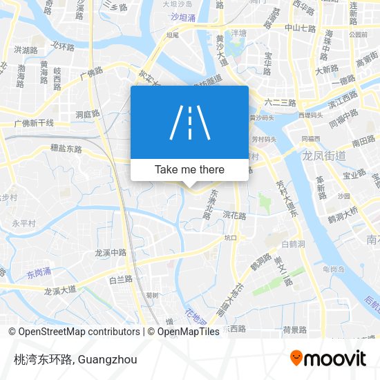桃湾东环路 map