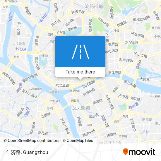 仁济路 map