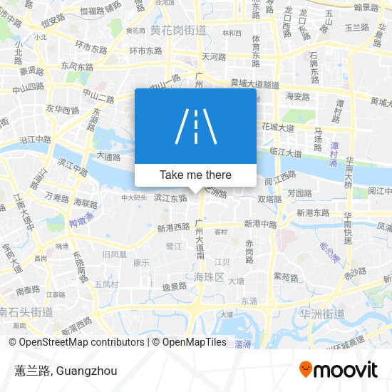 蕙兰路 map