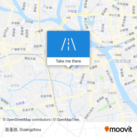 葵蓬路 map