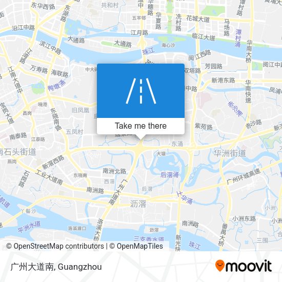 广州大道南 map