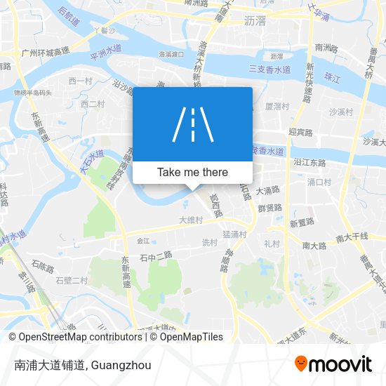 南浦大道铺道 map