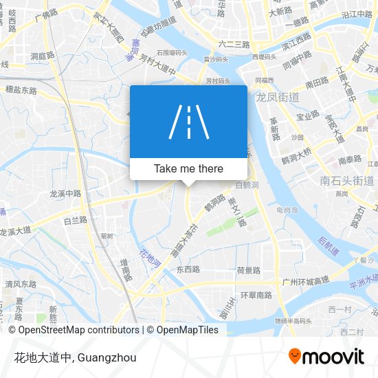 花地大道中 map